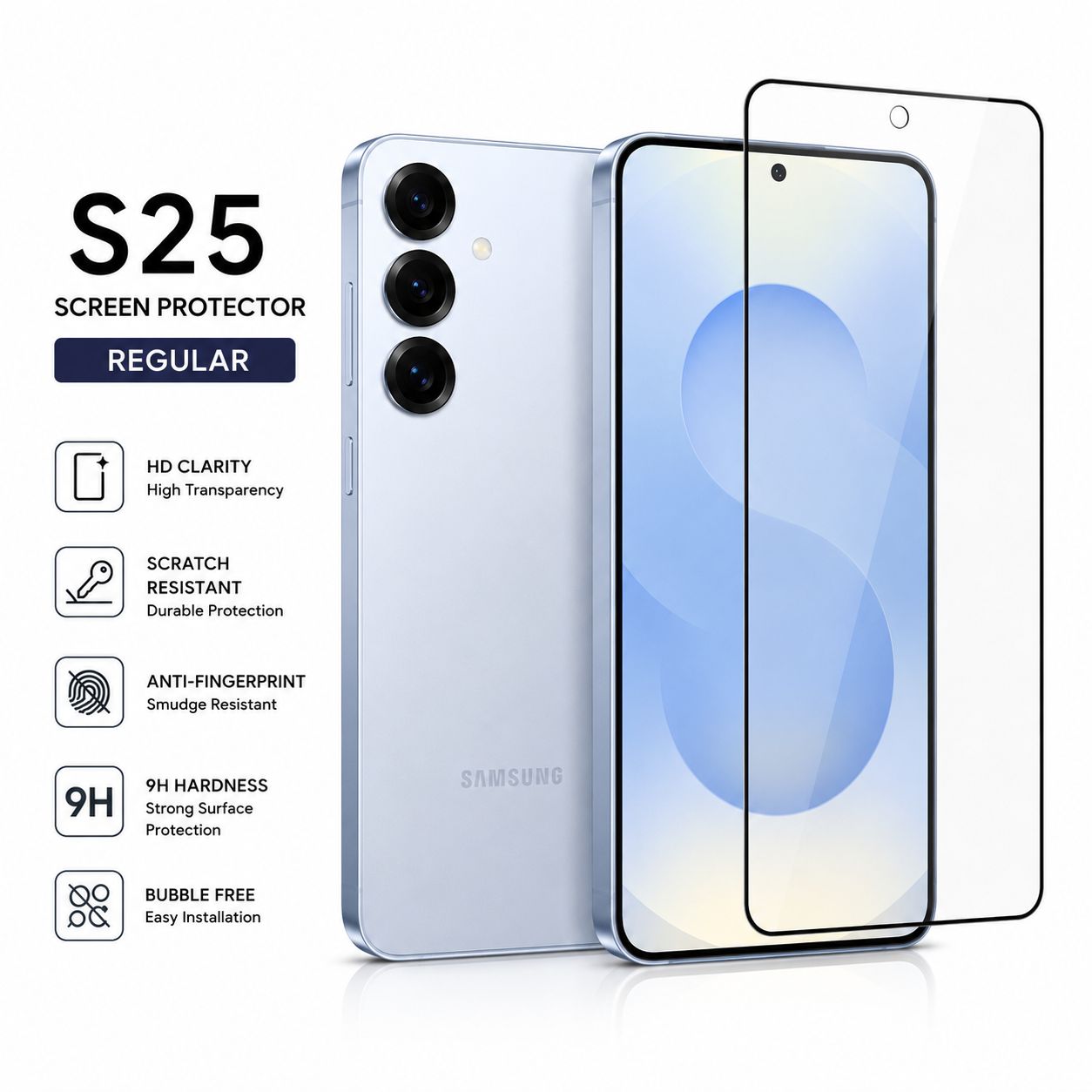 Samsung S25 Series Screen Protector (10 Pcs)