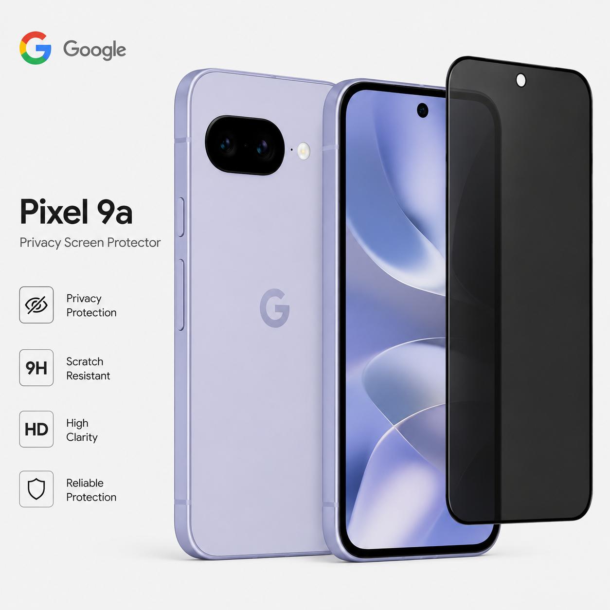 Google pixel 9 Series Screen Protector Privacy (10 Pcs)